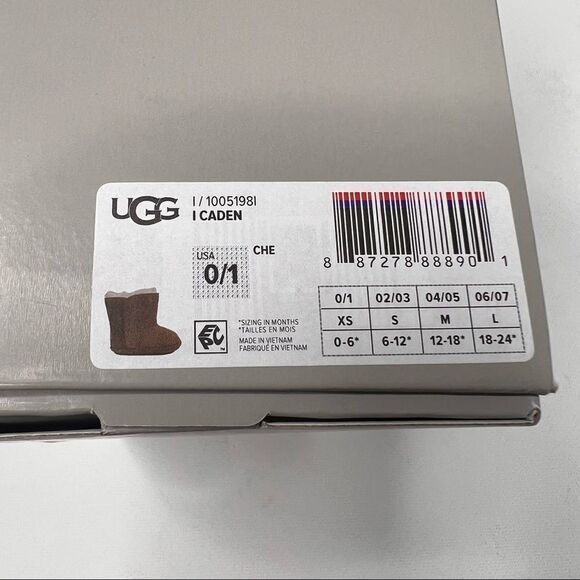 Ugg Caden Baby Bootie NIB 0-6 Months - Picture 8 of 10